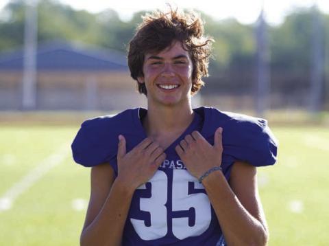 Name: Jackson Wright Class: Junior Sport: Football and Baseball Favorite Movie: 21 Jump Street Favorite Midnight Snack: Ramen Noodles Favorite Social Media: TikTok Main Goal This Season: 50 Tackles