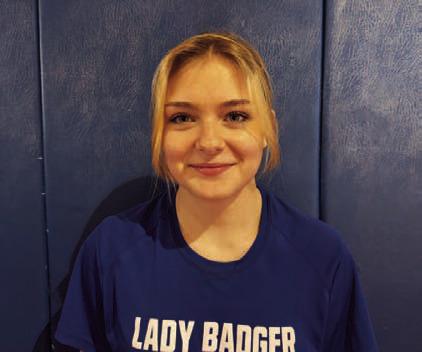 Name: Maija Clevenger Class: Freshman Sport: Wrestling Favorite School Subject: Math Favorite Vacation: The beach One Person To Meet: Captain America Main Goal This Season: To better myself
