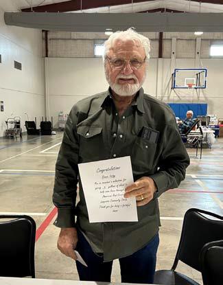 Ron Ischy has cumulative donations of six gallons of blood. COURTESY PHOTO