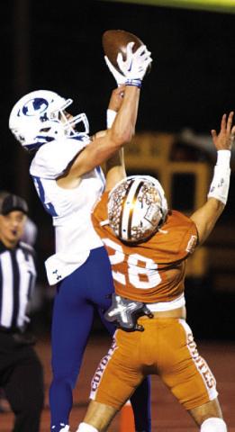 Bryson Roberts is a key piece in the Lampasas passing game. FILE PHOTO