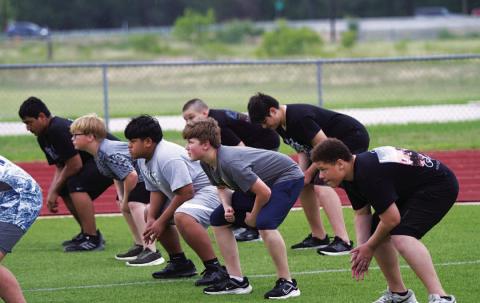 Many young Badgers will get valuable training through the nearly two months of workouts. FILE PHOTO