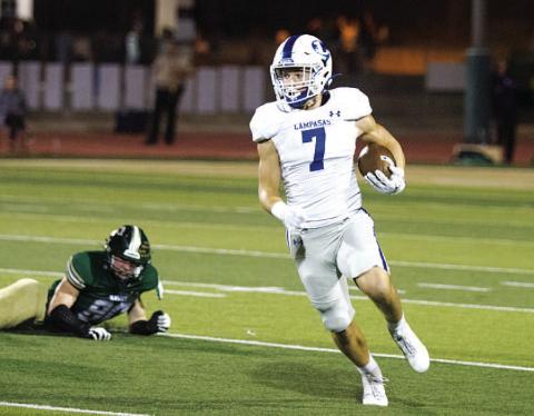 Jett Walker was named a David Smoak Player of the Week for his game against Canyon Lake. HUNTER KING | DISPATCH RECORD