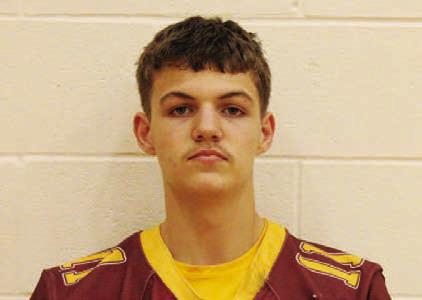 Name: Carson Brister Class: Freshman Sport: Football, Basketball and Track Favorite School Subject: Math Favorite Vacation: Houston One Person To Meet: Lebron James Main Goal This Season: Start on varsity