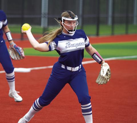 FILE PHOTO Kamryn Kothmann was a great hitting and fielding third baseman for Lampasas.