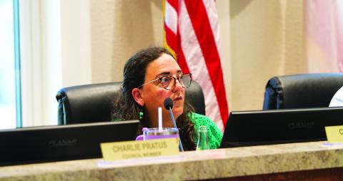 Lampasas City Council member Cathy Kuehne asked for an explanation about the Lampasas Central Appraisal District’s “tier 2” status and also the necessity to add two employees in its budget. Chief Appraiser Juan Saucedo told the council there have been problems at the LCAD, and it will take proper funding and staff to get things back on track. ERICK MITCHELL | DISPATCH RECORD