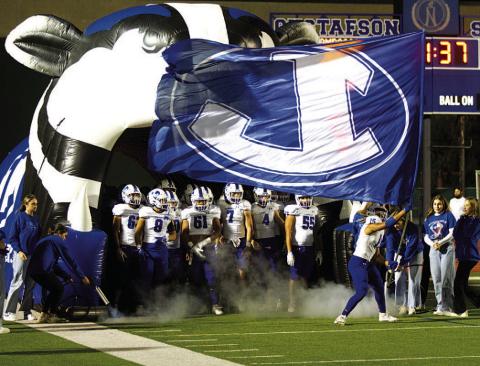 HUNTER KING | DISPATCH RECORD At the end of the 2023 season, the Badgers are bi-district winners, and they shared the district title.