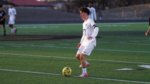 Cooper Pfaltzgraff has been a captain throughout this season. HUNTER KING | DISPATCH RECORD