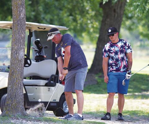 Kenneth Murray is a sponsor of the event. He played with his son Astin Murray last year. FILE PHOTO