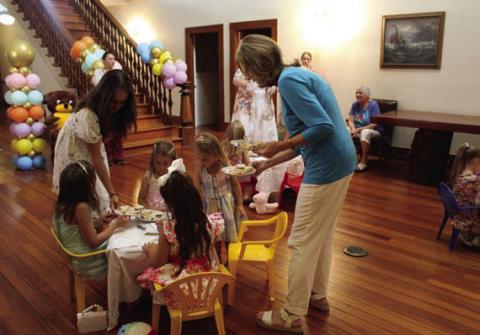 Treats were a big hit among youngsters at the annual Teddy Bear Tea Party event. CHLOE COWDREY| DISPATCH RECORD