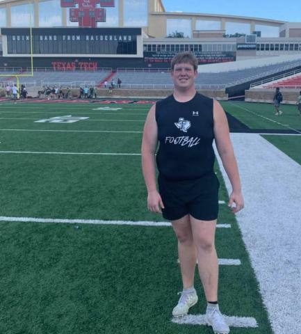 Senior attends multiple Power 5 Conference football camps