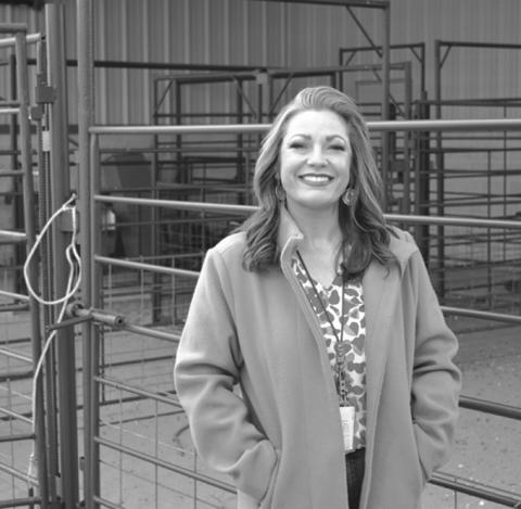 ERICK MITCHELL | DISPATCH RECORD After having worked as a paraprofessional at the Hanna Springs Elementary campus, Sarah Bumpas completed her degree in ag leadership and now teaches ag classes at Lampasas High School. She enjoys her role in helping shape the future farmers of America.