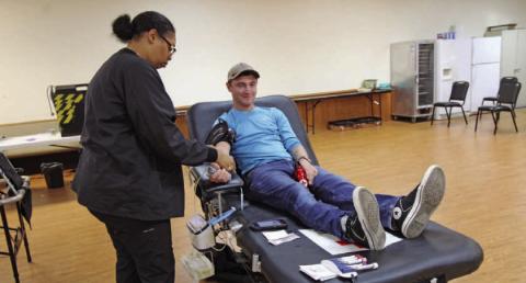 Blood drive begins Tuesday