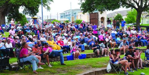 Gospel Night at the Ruth Eakin Outdoor Theatre features praise music by several church groups and bands. It is a primary fundraiser for the Lampasas Ministerial Alliance. FILE PHOTO