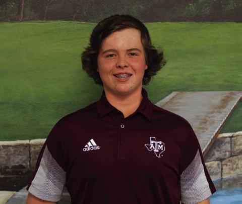 Name: Hagan Davis Class: Sophomore Sport: Golf Favorite Movie: Tallageda Nights Favorite Midnight Snack: Kettle Corn Favorite Social Media: Instagram Main Goal This Season: To win state