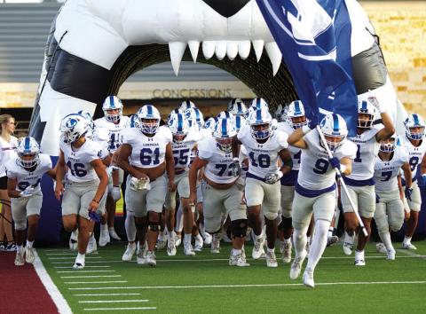 The Badgers will look to improve to 4-0 tonight against the Wimberley Texans on Badger Field. HUNTER KING | DISPATCH RECORD