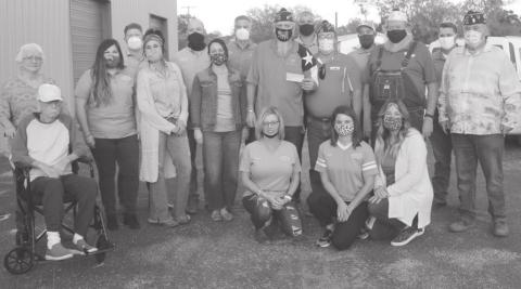 Spring Ho donates to VFW