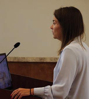 City Manager Erin Corbell began her tenure with Lampasas in November. She submitted a letter of resignation to the City Council on Tuesday during closed session. HUNTER KING | DISPATCH RECORD