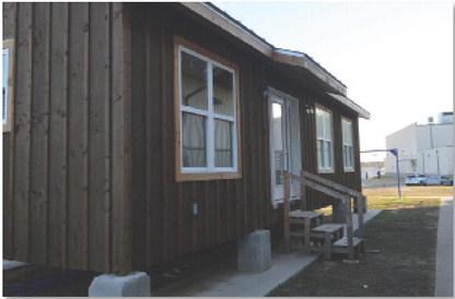 Students in the construction courses at Lampasas High School have been working to finish this tiny home. Building started in November 2023. erick mitchell | dispatch record