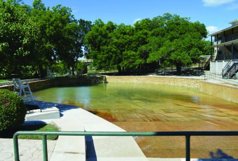ERICK MITCHELL | DISPATCH RECORD The city has had to close the Hancock Springs Free-Flow Swim Area because of poor water clarity.