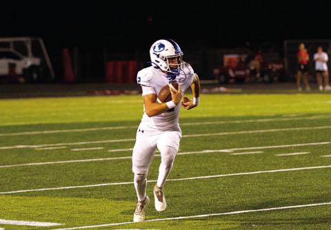 Bryson Roberts’ legs could be an important weapon this week against Brownwood. HUNTER KING | DISPATCH RECORD