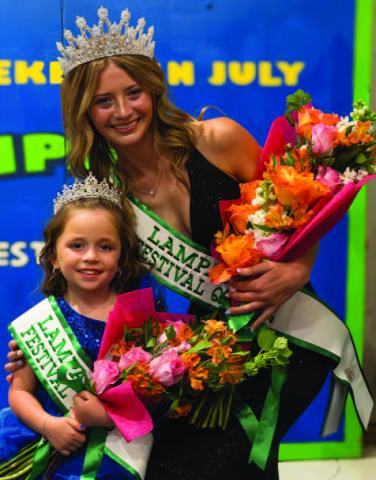 A new festival queen is crowned