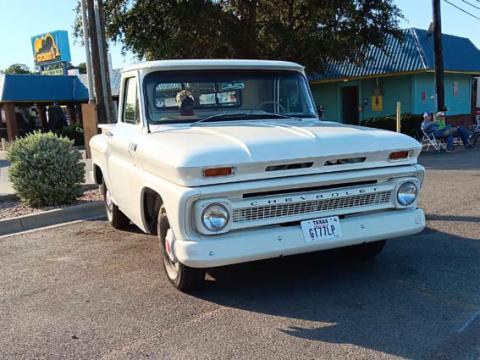 Truck restored to original condition