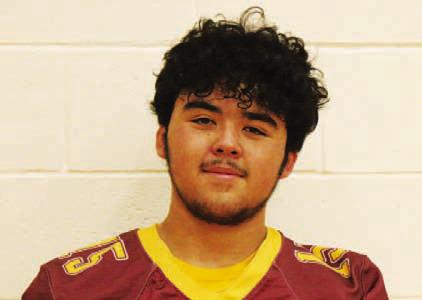 Name: Jayden Garcia Class: Freshman Sport: Football, Basketball and Track Favorite School Subject: Math Favorite Vacation: London One Person To Meet: Stephen Curry Main Goal This Season: Make five tackles