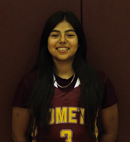 Name: Vanessa Perez Class: Junior Sport: Basketball, Volleyball and Tennis Favorite Movie: 2 Fast 2 Furious Favorite Midnight Snack: Pringles Favorite Social Media: Instagram Main Goal This Season: Go to the playoffs