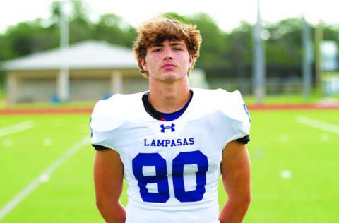 Name: Brayden Mcloughlin Class: Sophomore Sport: Football and Baseball Favorite Teacher or Coach: Coach Berry Favorite Place in Lampasas: The gym One Person You Look Up To: My dad Main Goal This Season: Play an important role