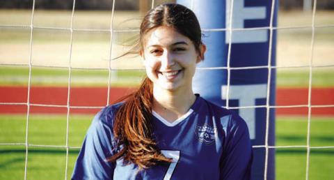 Name: Liliana Miller Class: Junior Sport: Soccer and Cheer Role Model: Becca Nobles Favorite Thing to Eat: Pasta One Place to Travel: London Favorite Music Genre: Pop