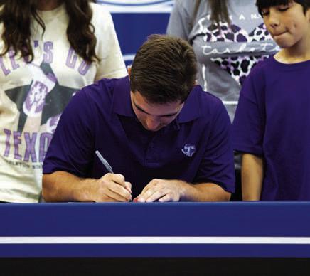 Lampasas athletes sign letters of intent for college sports