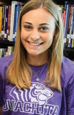 Kyndal Moyer has been recognized as a Distinguished Scholar Athlete. FILE PHOTO