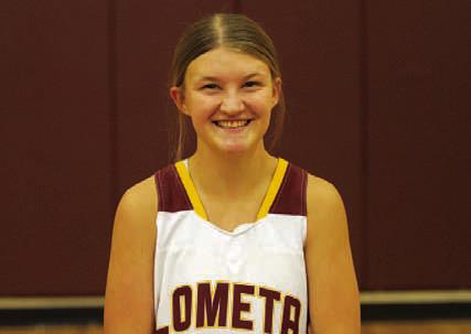 Name: Teagan Brooks Class: Junior Sport: Basketball, Volleyball and Tennis Favorite School Subject: Geometry Favorite Vacation: South Padre Island One Person To Meet: Paige Bueckers or Caitlin Clark Main Goal This Season: Make the playoffs