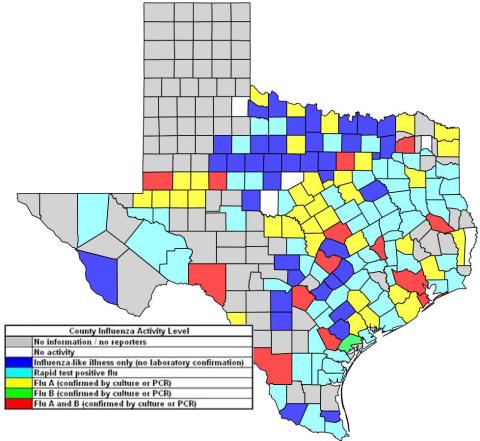 Statewide data shows fierce flu this season