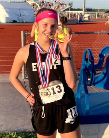 Evant runner places at state meet