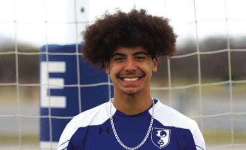 Name: Tyler Grant Class: Senior Sport: Soccer Favorite Movie: Madea’s Family Funeral Favorite Midnight Snack: Cake Favorite Social Media: YouTube Main Goal This Season: To make an aggressive tackle