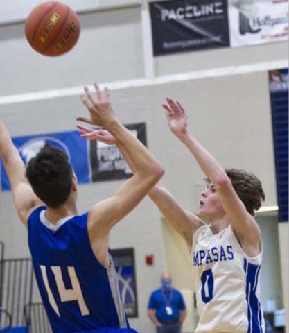 JEFF LOWE | DISPATCH RECORD Nate Borchardt, shown in the season-opener, scored a career-high 34 points Friday.