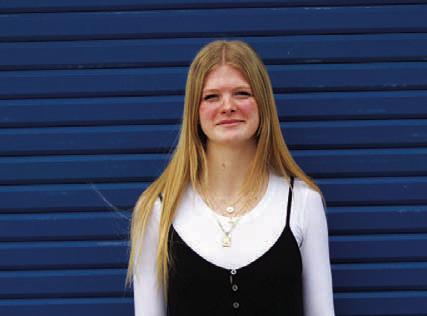 Name: Kinzlee Kepler Class: Junior Sport: Soccer Favorite School Subject: Criminal Investigation Favorite Vacation: Orlando One Person To Meet: Adam Sandler	