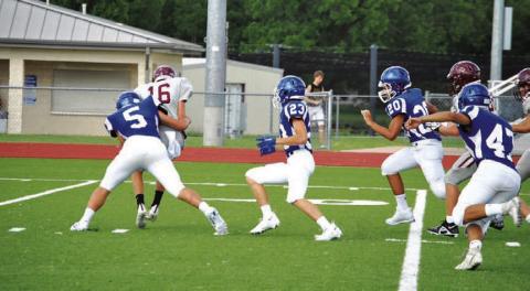 FILE PHOTO The freshman and junior varsity teams will travel to Taylor Thursday night.