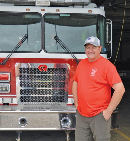 Alan Mainville has been named chief of the Kempner Volunteer Fire Department. erick mitchell | dispatch record