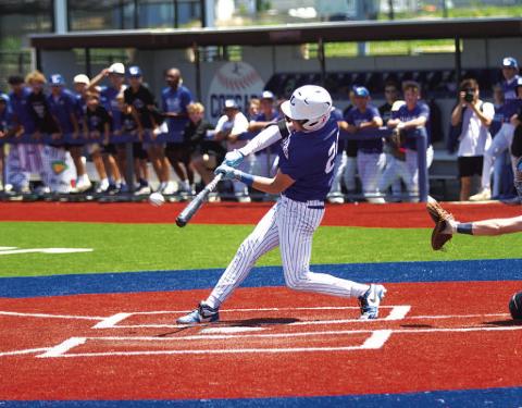 Drew Davis had a breakout season in his sophomore campaign with the Badgers. HUNTER KING | DISPATCH RECORD