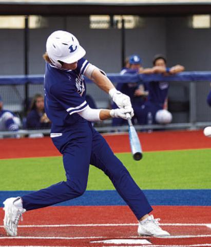 Timber Gholson was one of the Badgers’ best hitters this season. FILE PHOTO