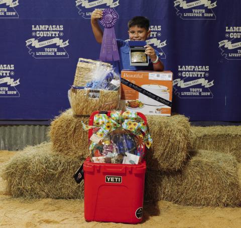 Robert Resa was named grand champion in the junior division of the 2026 Food Fair. His winning entry was entered in the Species Jackpot category. ADAM BARRIOS | DISPATCH RECORD