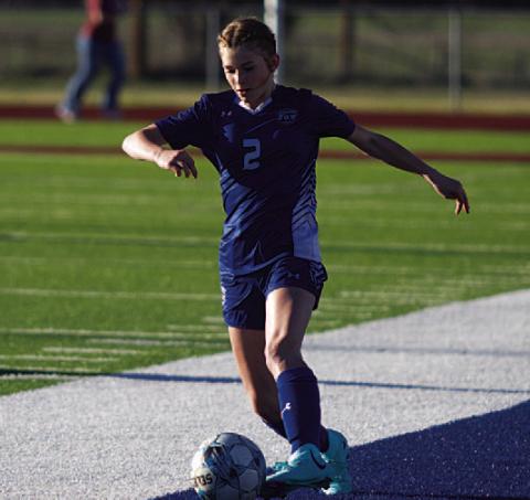 Brylie Centunzi is another young player for the Lady Badgers. HUNTER KING | DISPATCH RECORD