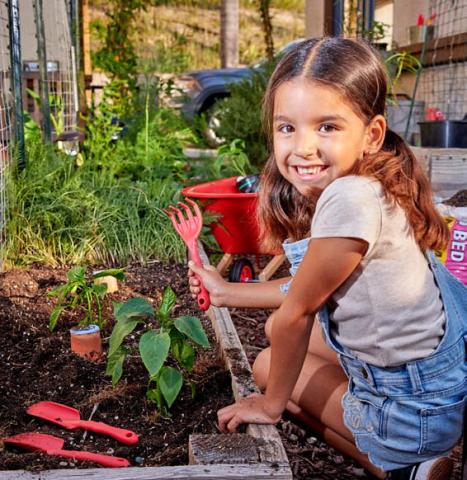 Research has shown that gardening and spending time in nature is beneficial to kids, including but not limited to better vision, increased focus and a stronger immune system. courtesy photo | corona tools