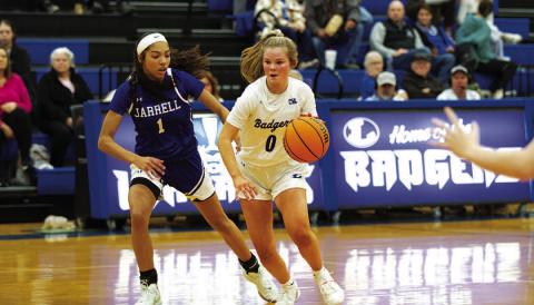 FILE PHOTO Addison Borchardt received All-District honors all four years of her Lampasas basketball career.