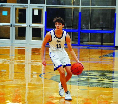 Luke Shivers is one of the few senior leaders for the Badgers in 2022/2023. HUNTER KING | DISPATCH RECORD
