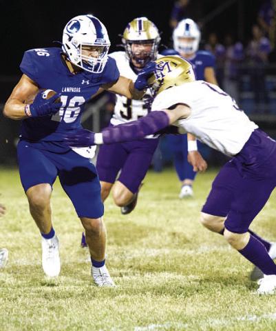 Haegan Oncken is one of the many offensive weapons for the Badgers this season. HUNTER KING | DISPATCH RECORD