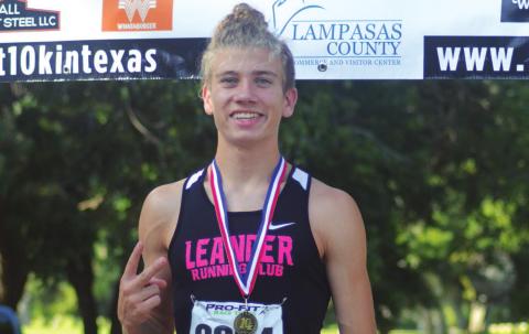 Jerryth Buckingham was the first male finisher in the 10K for the third straight year. CHARLES WILSON | COURTESY PHOTO