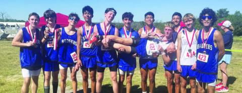 Cross country team wins at Hico meet
